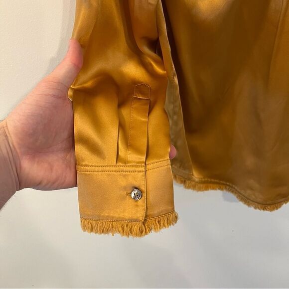 NWT Sundance Delphine Highland Top in Honey | Size XS - Picture 7 of 10